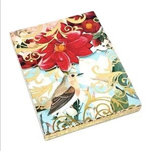 Punch Studio Springtime Sparrow Embellished Mini Pocket Notepad (60753)
